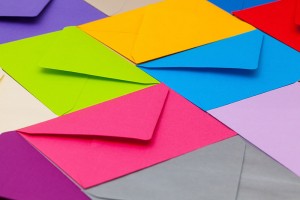 Coloured Envelope